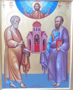 Apostujt e Shenjtë Pjetri dhe Pavli